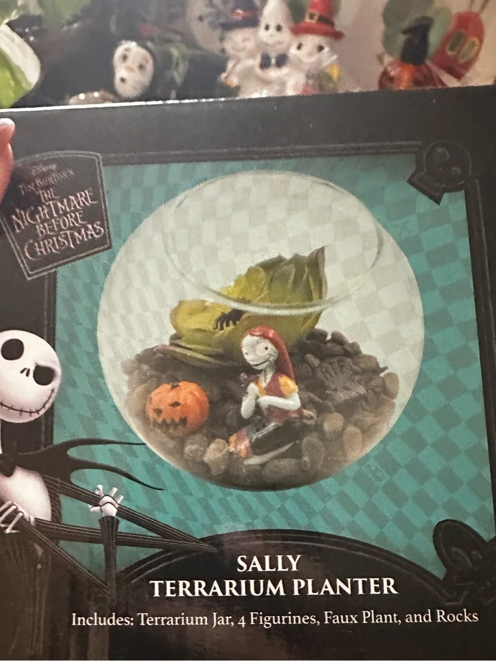 The Nightmare Before Christmas Sally Terrarium Planter - Official Collectible